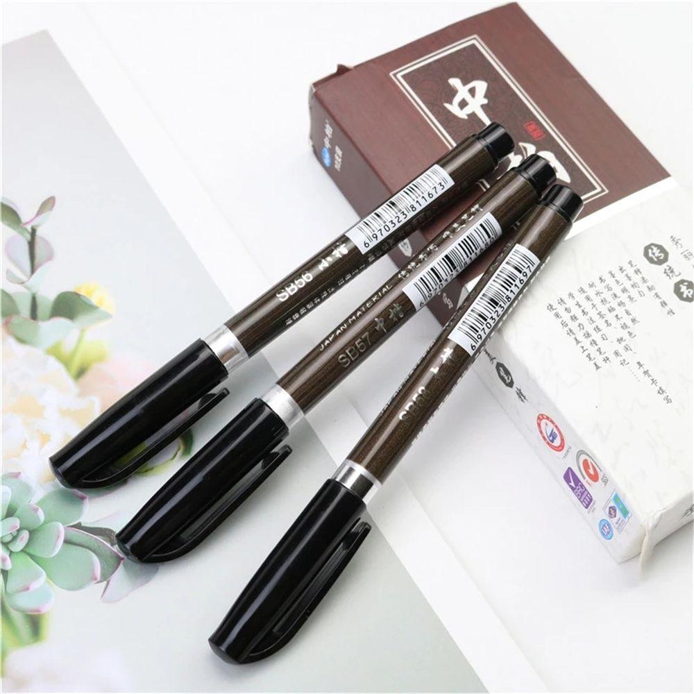 Art Drawing Hair Brush Pen Calligraphy Pen Marker Pens Chinese Calligraphy Pen Nib Brush Pen