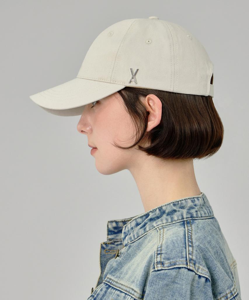 Bajal Va Studded Essential Ball Cap Beige