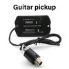 2 Band Acoustic Guitar Preamp EQ Equalizer Tuner Piezo Pickup Equalizer Pickup Tuner for Acoustic Classical Guitar