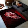 Red Wings Area Rug Suitable for Indoor And Outdoor,Carpets for Playroom, Homes, Offices, Living Rooms,Home Decor,Christmas Fan Gift
