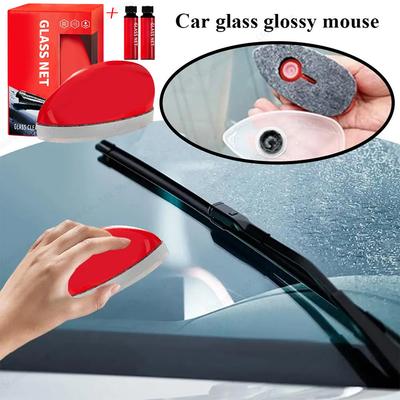 Verre Automobile Souris Brillante Pare-brise Nettoyage Film Huileux Élimination Forte Décontamination Verre Revêtement Frais Placage Cristal
