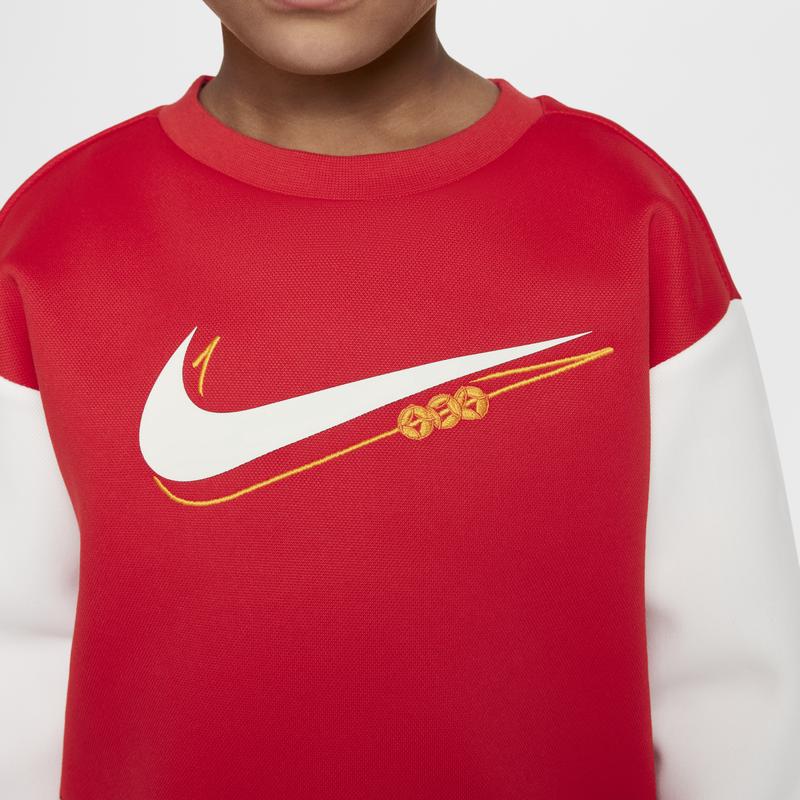 Nike Sweatshirt Red/White Infant And Toddler II0375-657