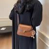 Popular Small Square Bag Women's Autumn and Winter New Retro Fashion Niche Shoulder Messenger Bag