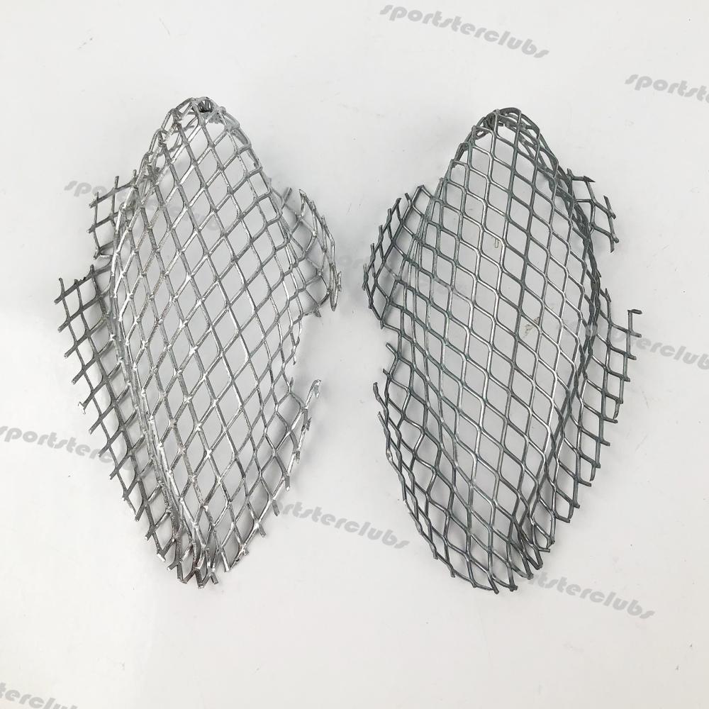 Til Suzuki K4 GSX-R600 GSX-R750 2004-2005 GSXR600 GSXR750 GSX-R 600/750 Motorcykel Luftindtagsrør Kanal Gitter Metal Ventilationsnet