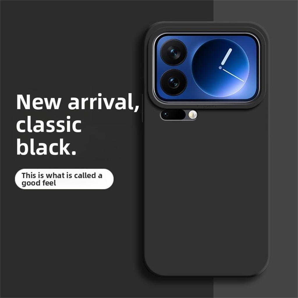 Slim Offical Phone Case for Xiaomi Mi 14 15 Ultra 17 Pro Max TPU Cover Liquid Silicone Soft Cases  Protective
