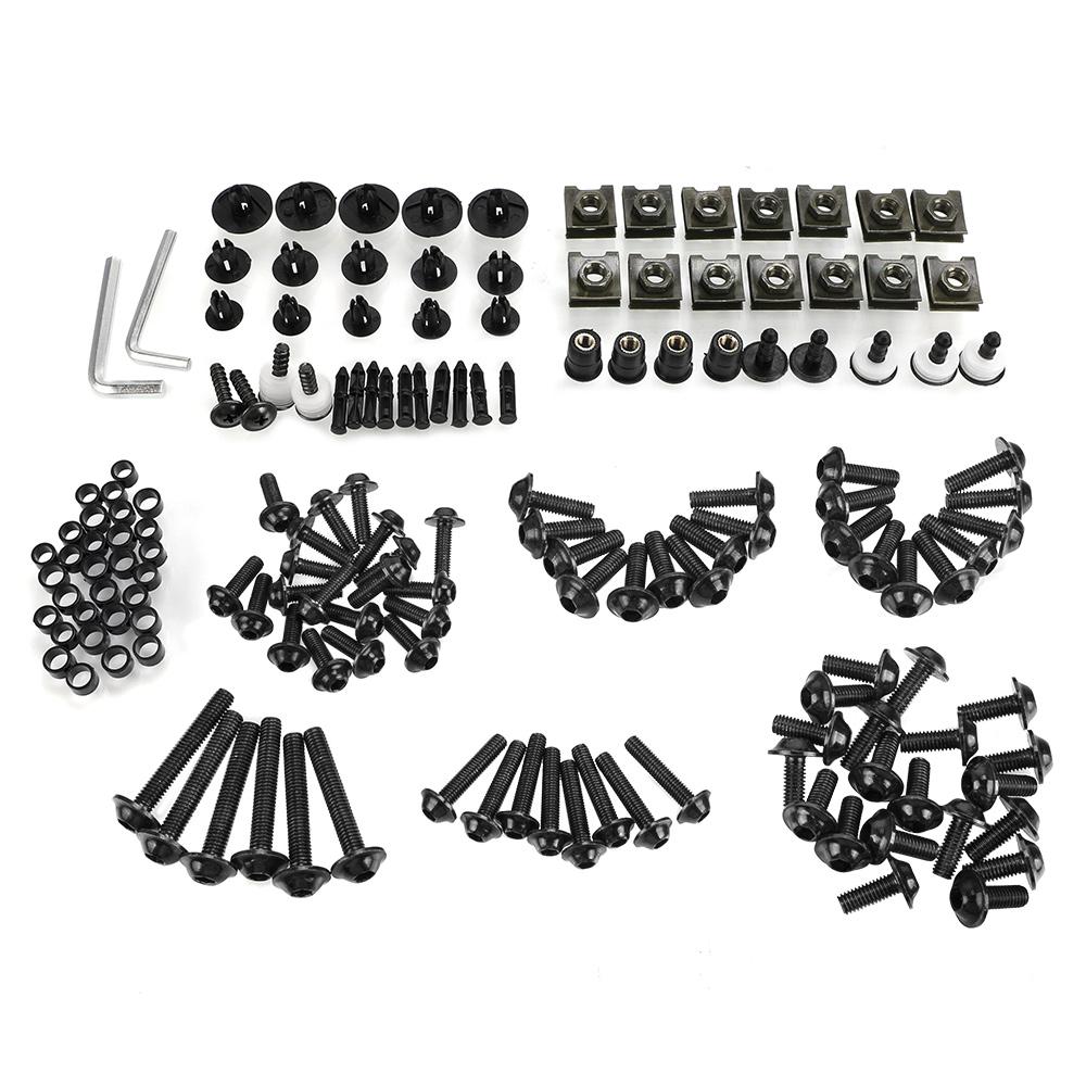 Apšuvuma skrūves HONDA VFR800 VFR 800 800F 1998 1999 2000 2001 98 99 00 2001 Virsbūves apšuvuma skrūvju stiprinājumu komplekts