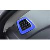 Dashboard L&R Air Outlet Vent Cover For Honda CR-V CRV -24 Blue Carbon Fiber