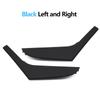 Black Car Interior Door Left Right Pull Handle Cover Trim For Volkswagen VW Golf 6 GTI MK6 2009 2010 2011 2012 2013
