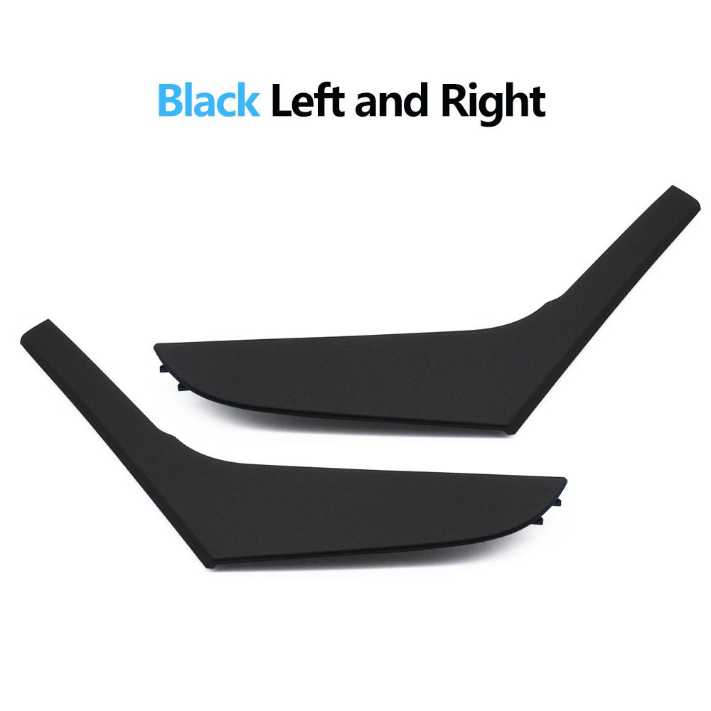 Black Car Interior Door Left Right Pull Handle Cover Trim For Volkswagen VW Golf 6 GTI MK6 2009 2010 2011 2012 2013