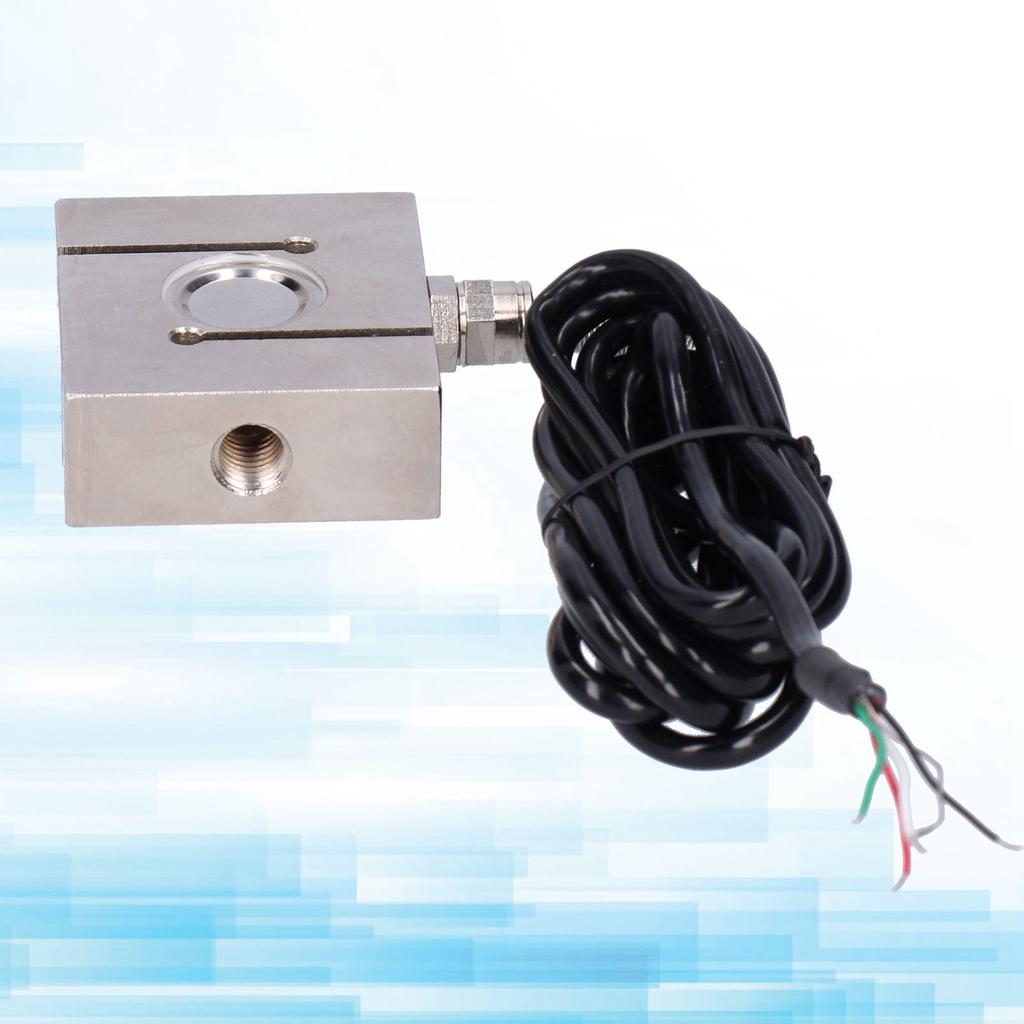 Pull Pressure Force S Type Load Cell Sensor with Cable 40Cr Alloy Steel DYLY 104 DC 5 15V(1 T )