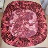 Red Plaid Fitted Sheet Elastic Band Breathable Bed Cover Mattress Protector No Pillowcase Home Decor