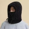 Fleece Balaclava for Women Winter One Piece Hat Scarf Set Windproof Ski Face Cushion Thermal Neck Warmer for Cold Weather