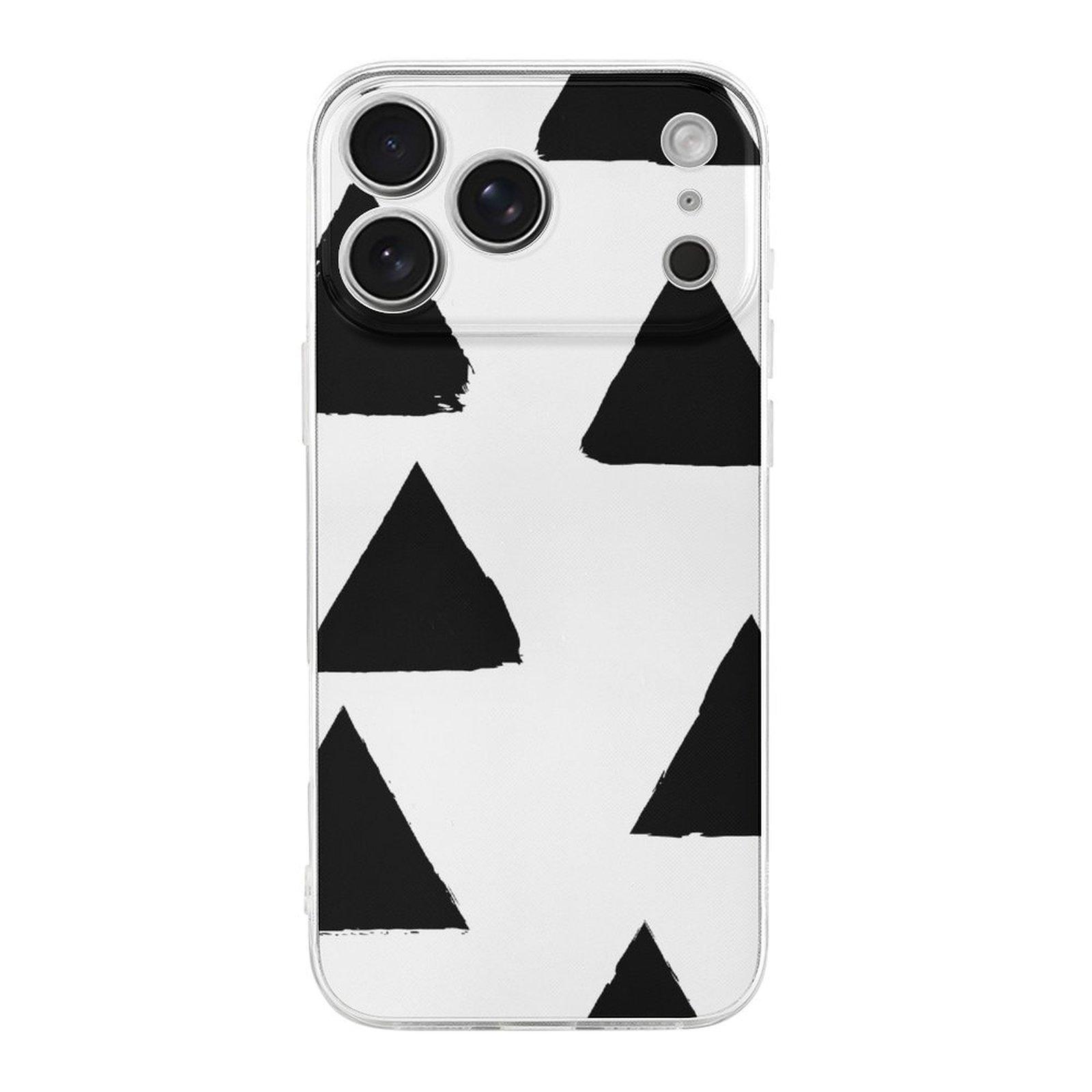 

1 шт. Чохол з ТПУ для серії iPhone 17, захист камери, протиударний, прозорий дизайн, щоденний захист IPHONE-17ProMax білий