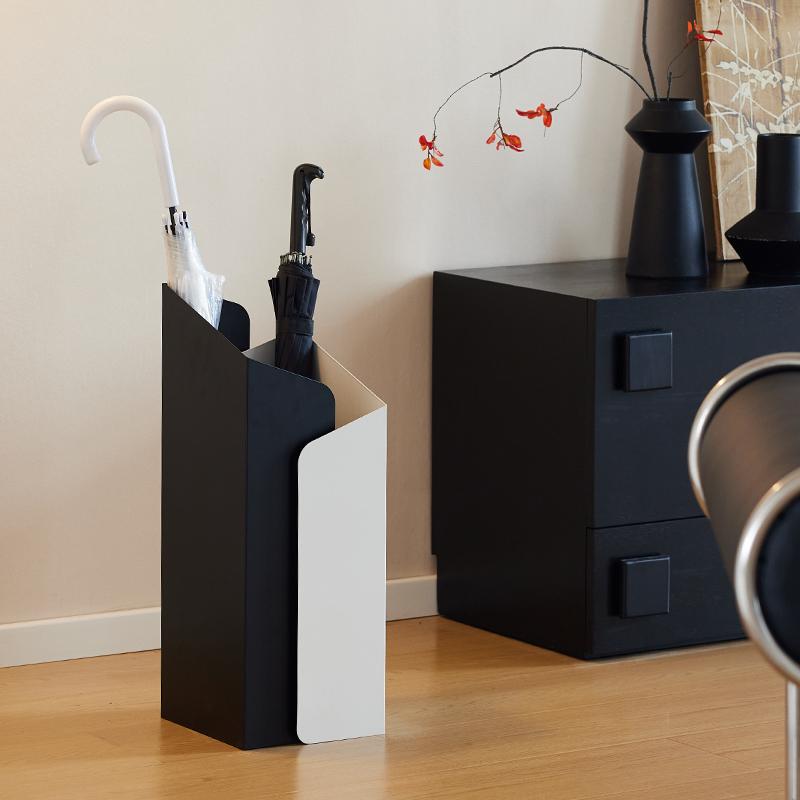 Japanese Iron Umbrella Stand, Creative Home Umbrella Holder, Rainwater Drain Rack, Compact Entryway Storage Organizer