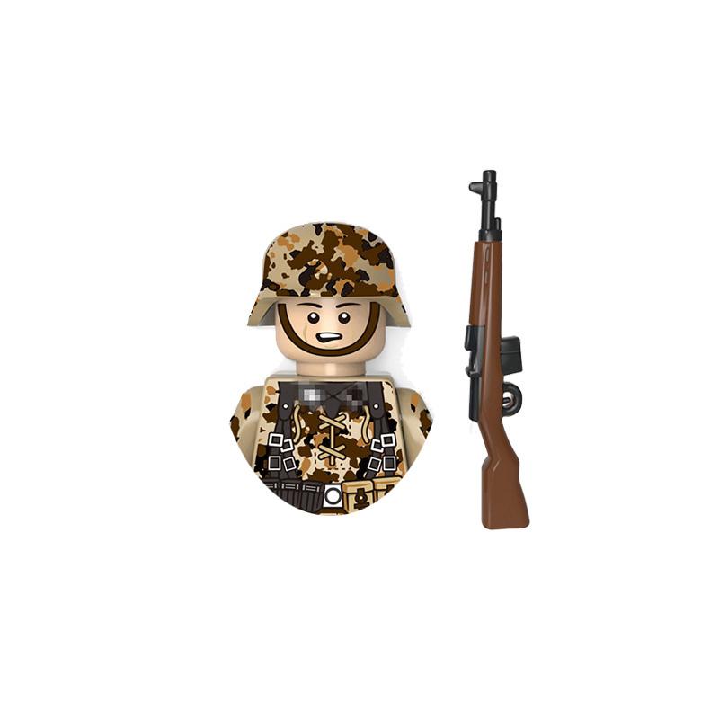 Kids Toys War II Mini Military Soldiers Model Air Force Camouflage Soldiers Airman Weapon Model Suits Boys Birthday Gifts