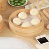 Heat-resistant Silicone Steamer Mat Non-Stick Dim Sum Paper Food Grade Steamer Liner  Pastry