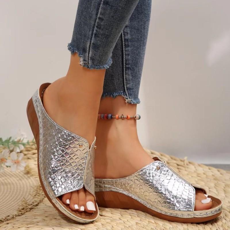 Sandals Women Shoes Wedge Women Shoe Open Toe Slide Women's Sandals Beach Footwear Female Zapatos De Mujer