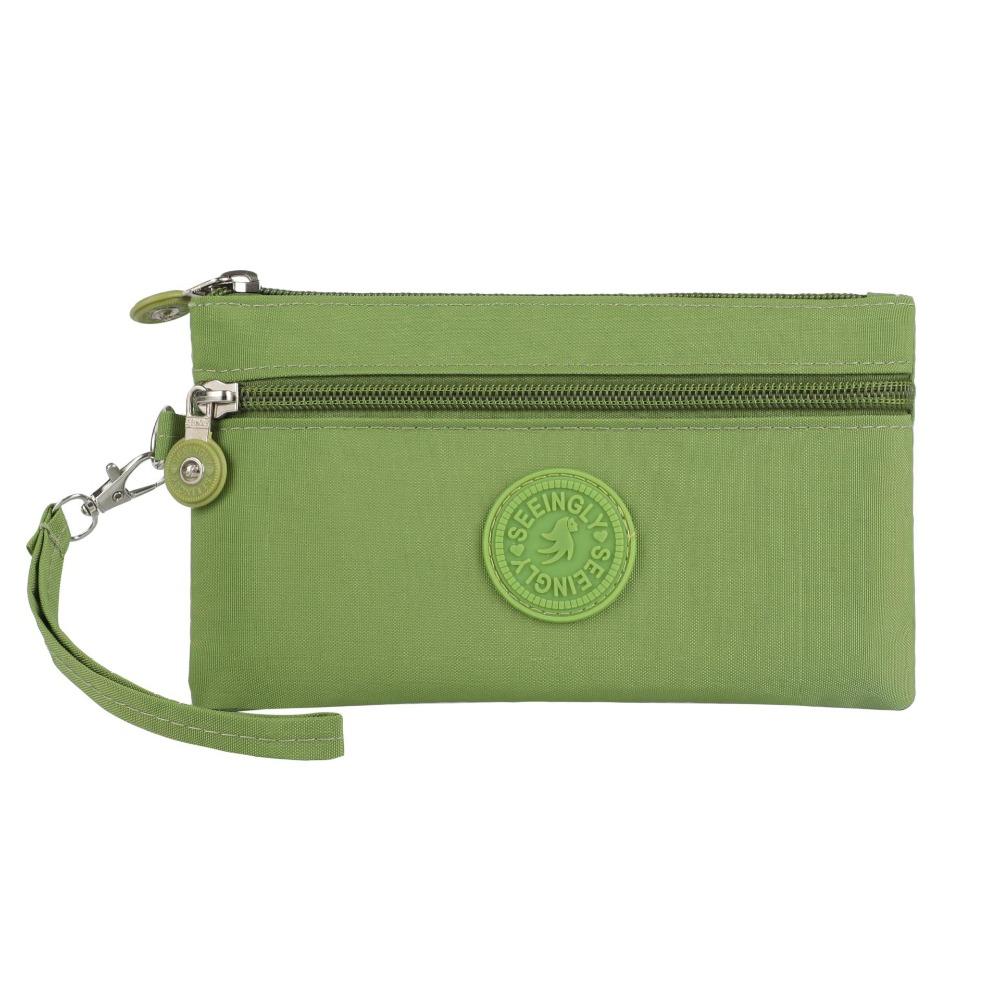 New Waterproof Women Wallet Durable Portable Coin Purse Wear-resistant Nylon Zipper Clutch Ladies