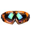 x500Colorful Ski Goggles for Adults and Children, Single-layer Snow Protection Goggles, Windproof Goggles, Off-road Motorcycle Goggles, Outdoor