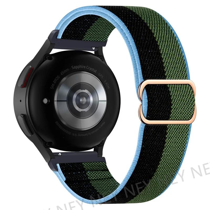 20 mm/22 mm Band für Amazfit GTS 4/2/2e/3/GTS2 Mini/GTR/4/3/Pro/GTR2/42 mm/Stratos Nylon elastisches Uhrenarmband Amazfit Bip-Armband