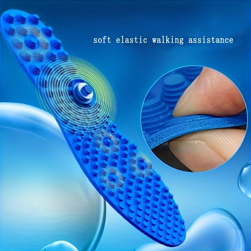 1 Pair of Massage Insoles, Foot Massage Insoles, Foot Massager, Foot, Can Be Cut, Suitable for Both Men And Women High Elasticity And Shock Absorption