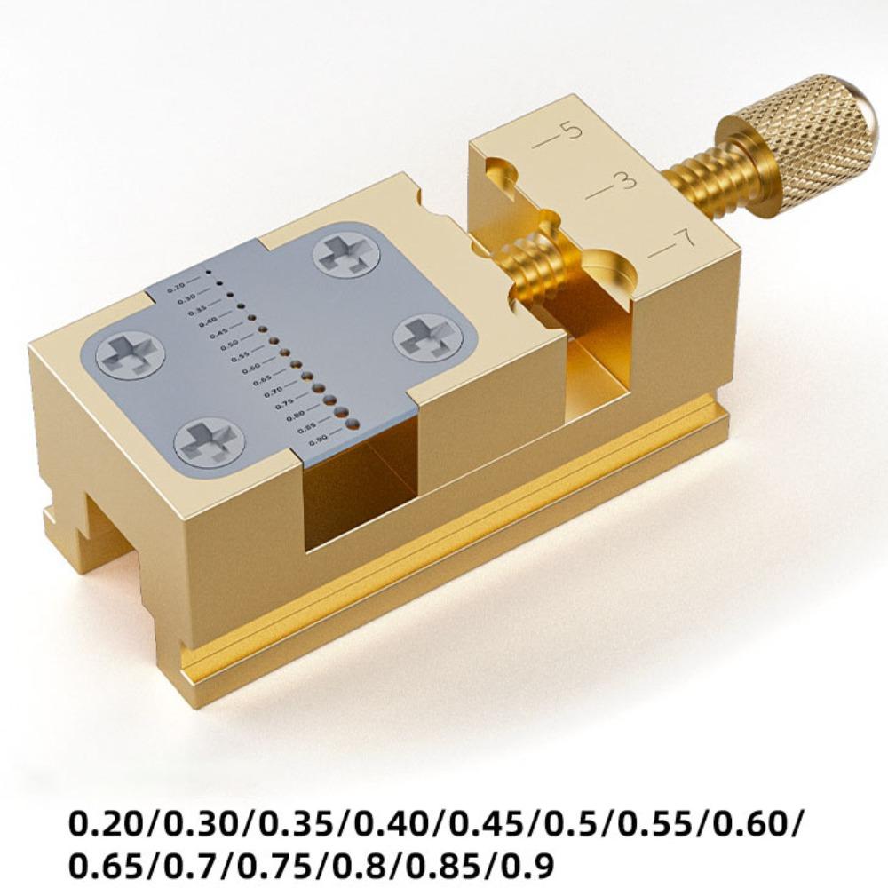 Thread Adjustment Collet Tightening Tool Anti-slip Watch Head Holder Watch Bench Vice  Repair