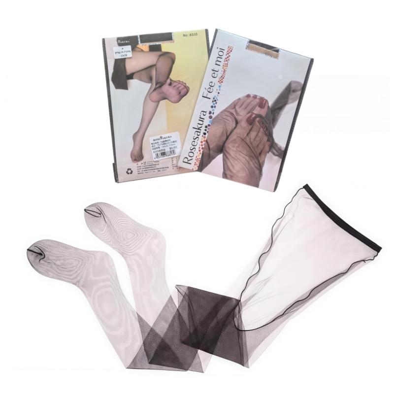 S/Set 480 Nadeln Vollständig Transparent Fußförmige Strumpfhosen 0D Atmungsaktive Bein Schlankmachende Strumpfhosen Damen Sexy Ultradünne Unterwäsche One Size
