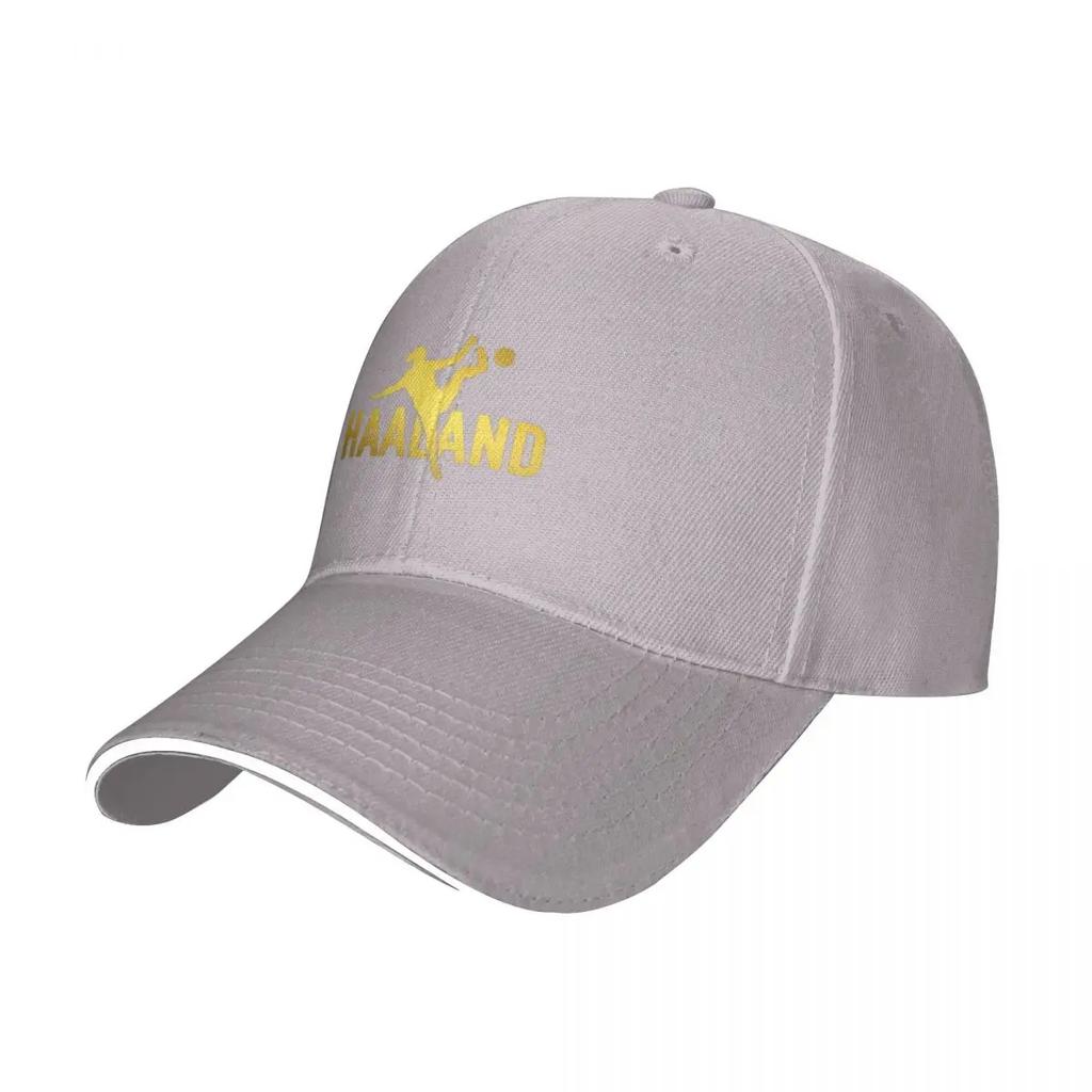 Golden Haaland Cap Summer Baseball Caps Women High-end FeUnisex Beach Sun Hat Peaked Cap