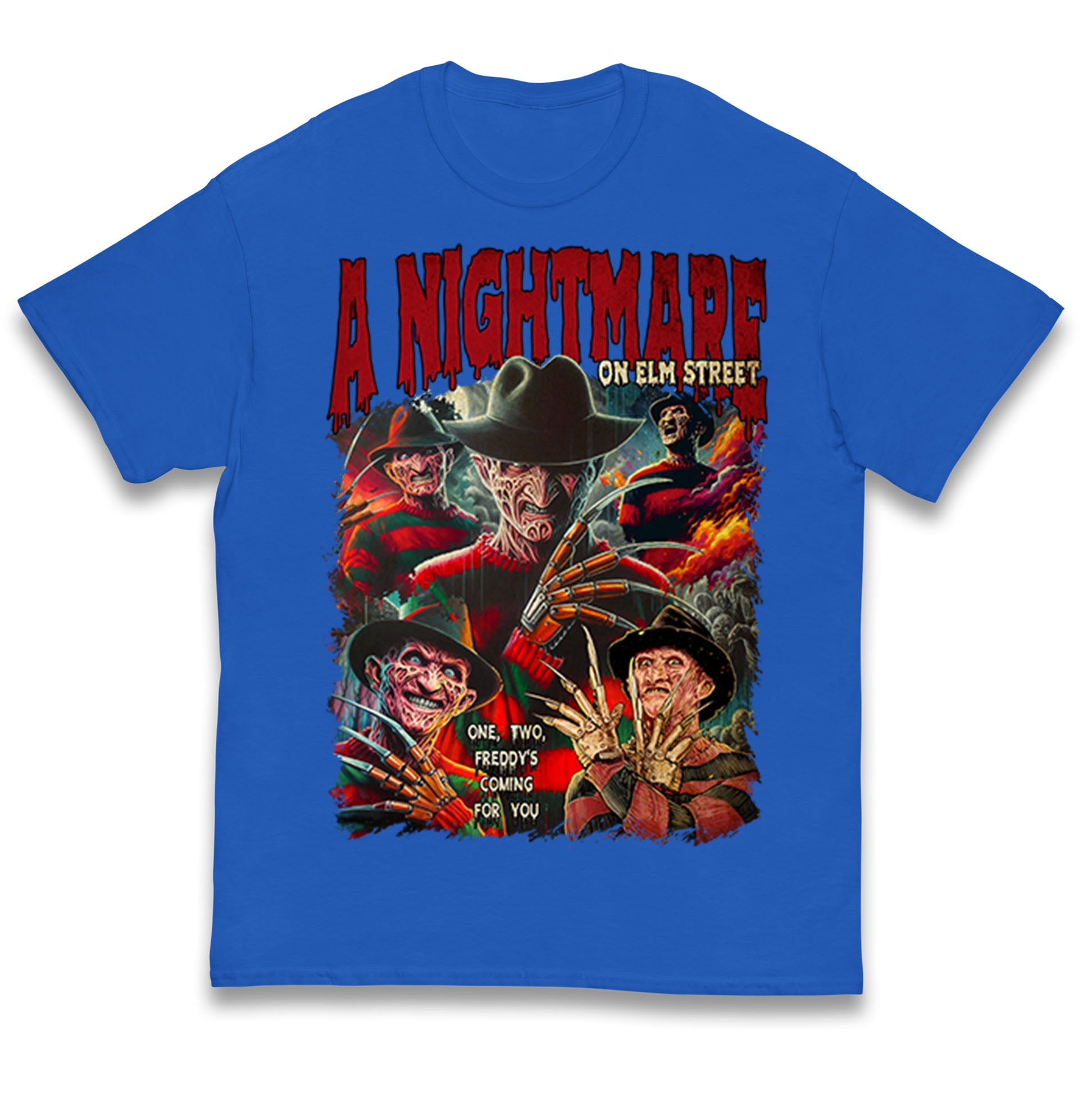 Freddy Krueger Bootleg Halloween Kids T Shirt 130