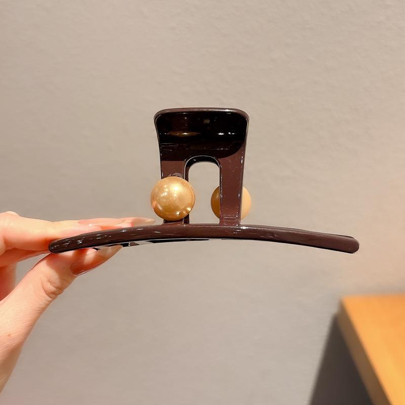 Elegant French Retro Small Shark Hair Clip for Thin Hair
