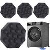 4 Pieces Washing Machine Feet Pads Reduce Noise Shock Support Anti-Slip Mat Foot Pedestal For Protect Floors Laundry Dryer