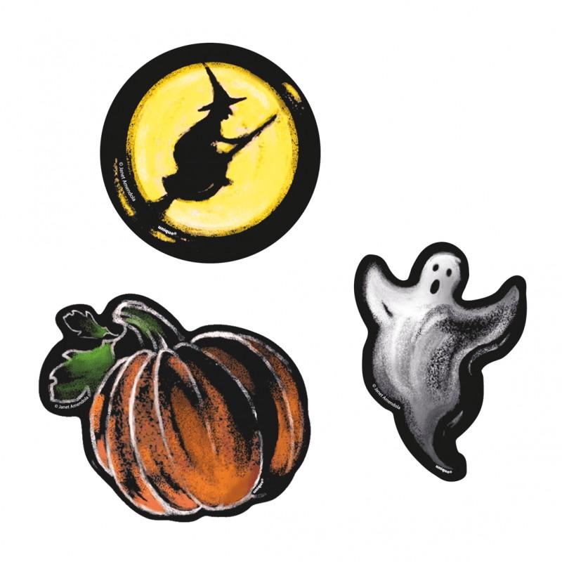 Unique Party Paper Ghost Halloween Decoration (Pack of 6)