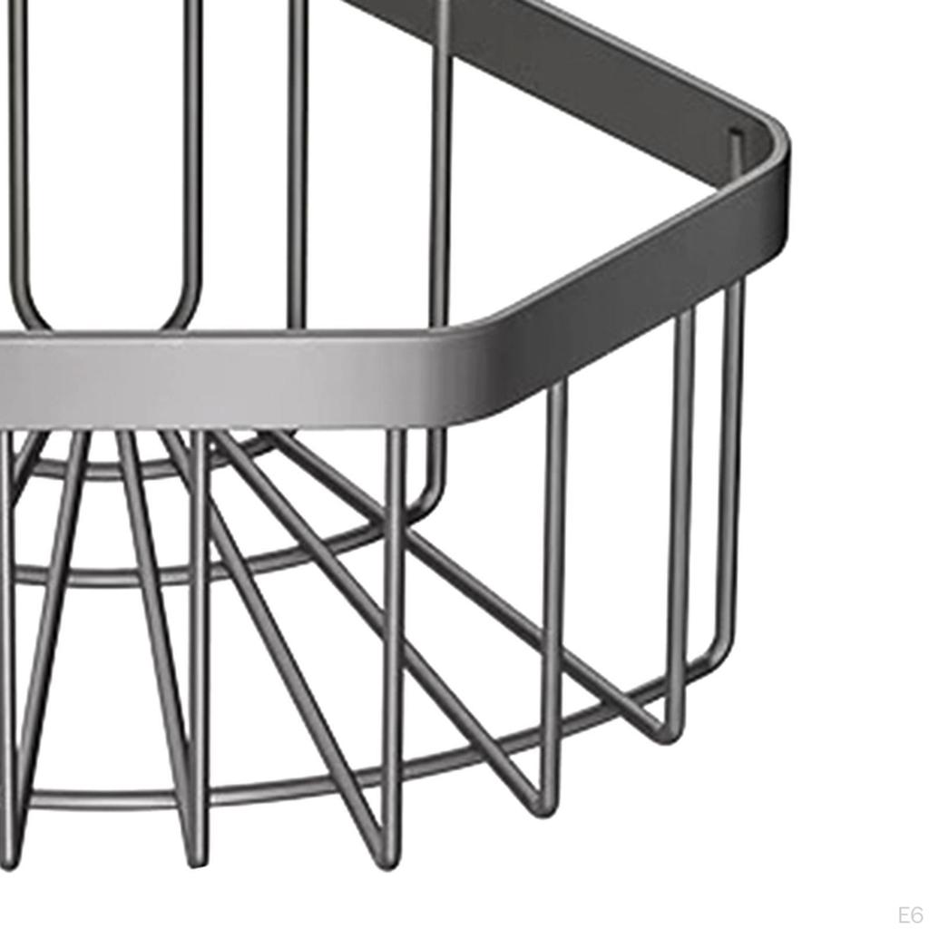 Spülbecken Ecke Schwammhalter Hängekorb Geschirrtuchhalter Zuhause mit Aufklebern Vielseitig Edelstahl