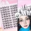 Forest Elf Series Large Capacity Eyelash Book Manga False Eyelashes Natural Long Curled Thin Fluffy Stem Segmented False Eyelash