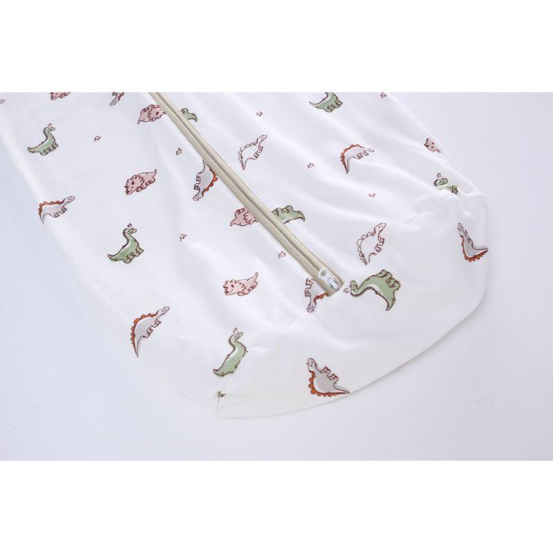 100% Cotton Long Sleeve Baby Sleep Sack – Skin-Friendly & Ultra Soft, 3D Center-Zip Design for 0-3 Years