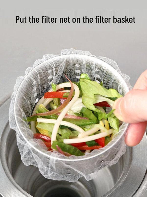 ZISIZ Disposable Kitchen Sink Drain Strainer Bags