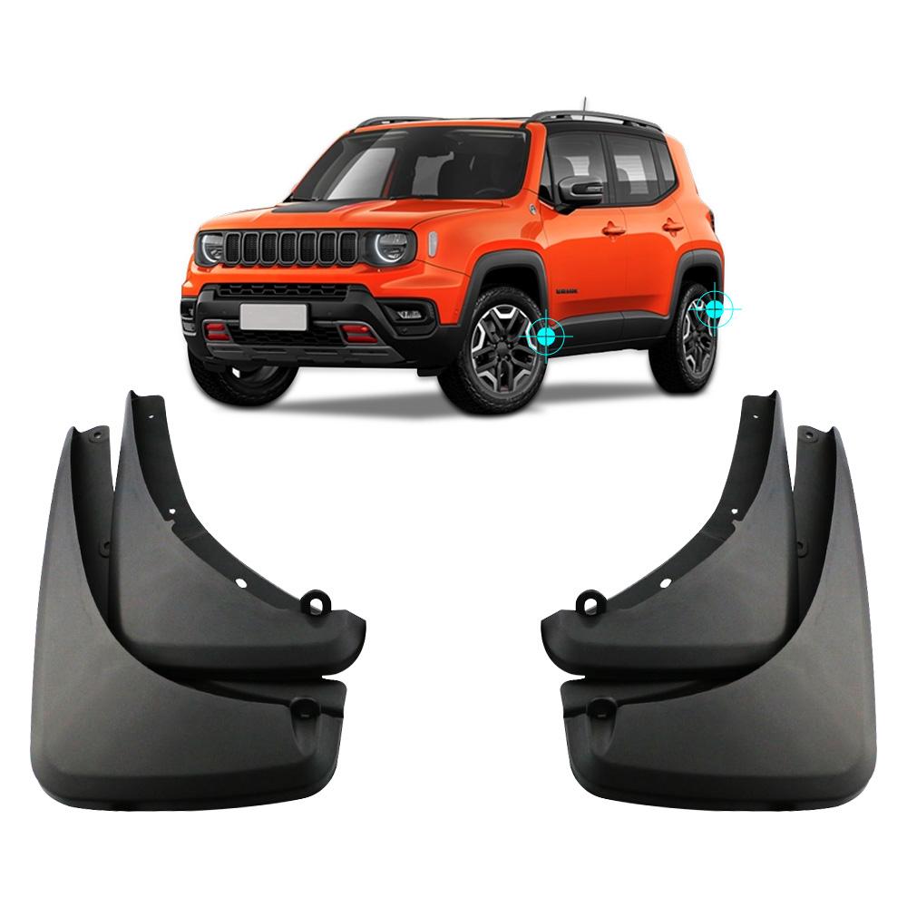 4Pcs Car Front Back Mudflaps Splash Guards for Jeep Renegade 2014 - 2022 Mud Flap Mudguards Fender Cover Accessories