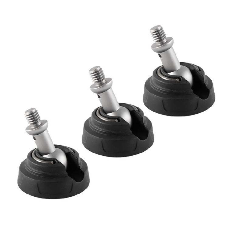 Rubber Tripod Foot 34/37/50/68mm Universal Tripod Foot Pad 360 Degree Rotating