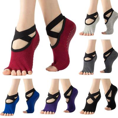 Yoga Socks Women Non Slip Skid Grips Pilates Fitness Ballet Exercise Gym Massage