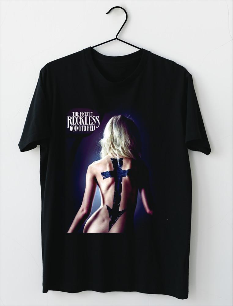 

The Pretty Reckless Going to Hell Short Sleeve Black All Size Shirt AE46 Unisex T-Shirt M