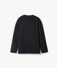 Stico Diems Ripple Knit Round T-Shirt Black (Classic Fit)_Dtswz05Csb