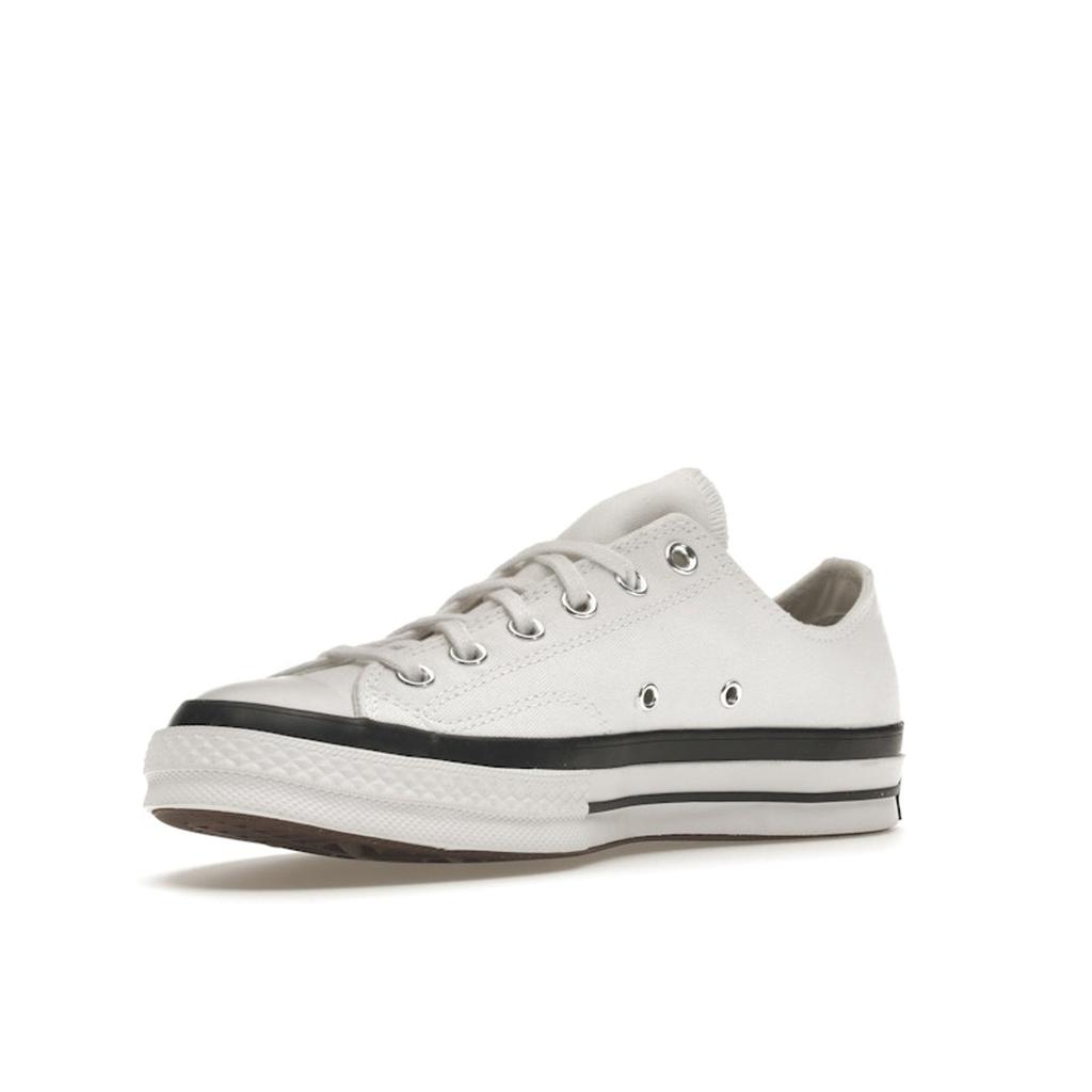 Converse Fragment Design X Chuck 70 Low White Unisex Sneakers Black 169070C