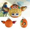 Brinquedo de Pelúcia Link de The Legend of Zelda com Chapéu de Cabeça de Porco Orelhas Macio e Fofo Boneco de Pelúcia 8cm