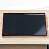 Tray Lacquerware Made in Japan J-kitchens 2-shaku Cloth-patterned (Tray/Tray) Black/Red, Non-Slip, 36cm, (ABS Resin),