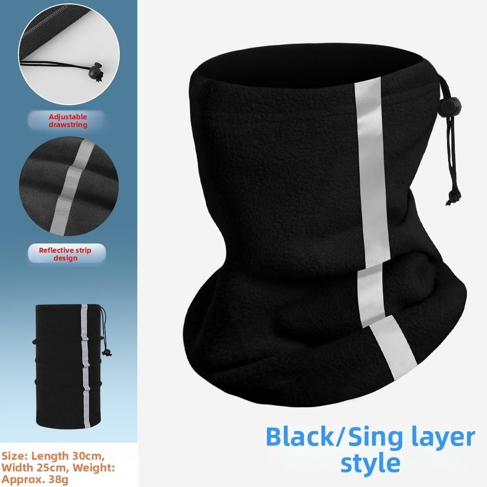 Multicolors Winter Warm Fleece Neck Scarves Anti-Frost Skiing Neck Cover Mask New Thermal Scarf
