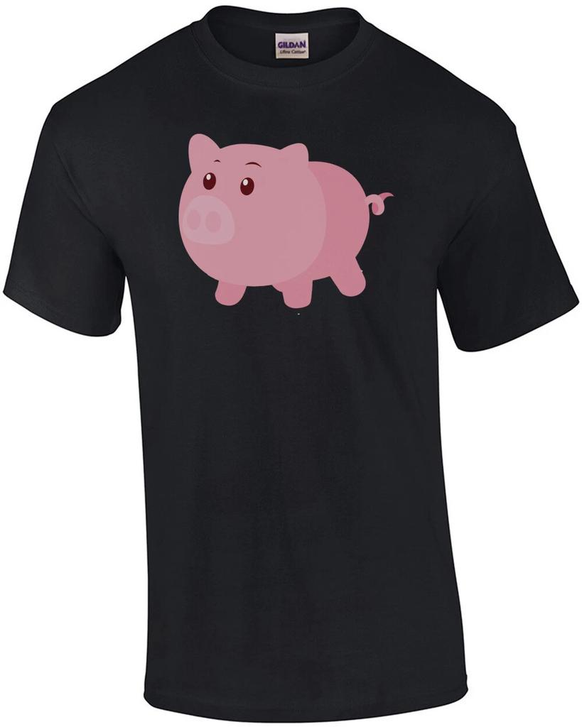 Big Fat Pig On a T-shirt