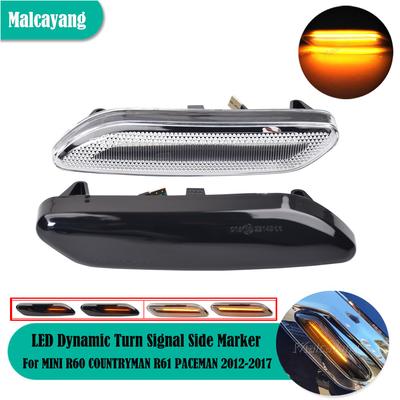 Für BMW MINI COOPER R60 R61 COUNTRYMAN PACEMAN Dynamische LED Seite Marker Anzeige Lampe Blinker Fender Lichter
