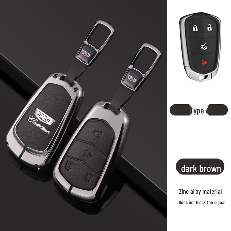 Premium Key Cover for Cadillac XT5, CT5, XTS, CT6, SRX, XT6, XT4, ATSL Models