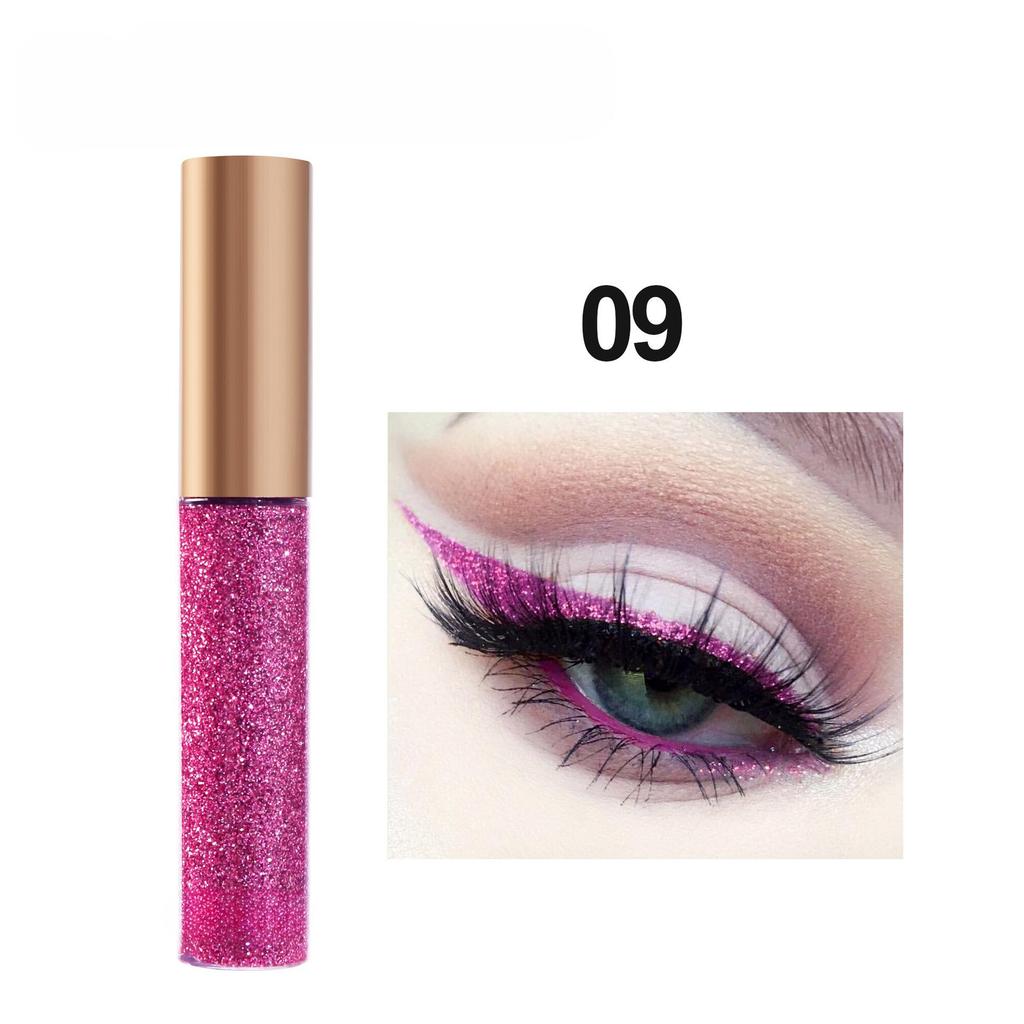 Likit Göz Farı Tek Damla lakrimal Parıltılı Parıltılı ve Polarize Monokrom vurgulayıcı Göz Farı Çözümü