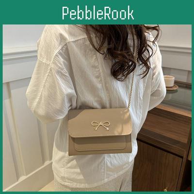 Trendige minimalistische Damen Crossbody-Tasche Schwarz Khaki Weiß Rosa Schicke kleine Handtasche